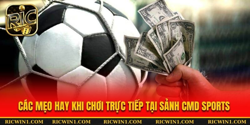 Các mẹo hay khi chơi trực tiếp tại sảnh CMD Sports
