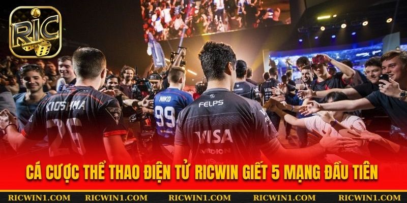 Cá cược thể thao điện tử RICWIN giết 5 mạng đầu tiên