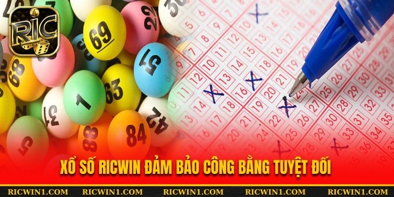 Sảnh quay thưởng XS tại RICWIN luôn đảm bảo tính công bằng 